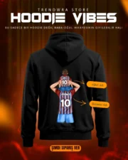 ⁦Unisex Kişiye Özel Tasarım Baba Oğulu Turk Futbol Takımları Kapüşonlu Hoodie⁩ - الصورة ⁦8⁩