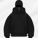 Customizable Mask-Zip Hoodie Template