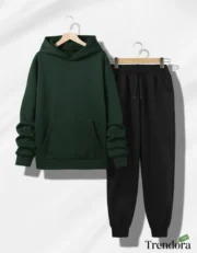 Unisex Blank Fleece Hoodie & Jogger Set – Printable Template for Custom Designs - Image 13