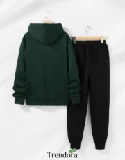 Unisex Blank Fleece Hoodie & Jogger Set – Printable Template for Custom Designs - Image 5