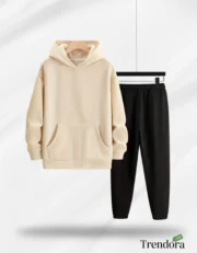 Unisex Blank Fleece Hoodie & Jogger Set – Printable Template for Custom Designs - Image 8