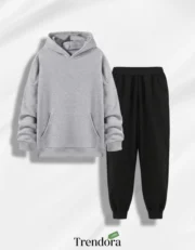 Unisex Blank Fleece Hoodie & Jogger Set – Printable Template for Custom Designs - Image 15