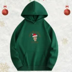 Unisex Christmas Cookie Baker Printed Hoodie