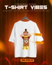 Unisex Kişiye Özel Tasarım Baba & Oğul Türk Futbol Takımları Baskılı T-Shirt - Görsel 4