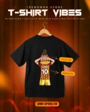 Unisex Kişiye Özel Tasarım Baba & Kız Türk Futbol Takımları Baskılı T-Shirt - Görsel 6